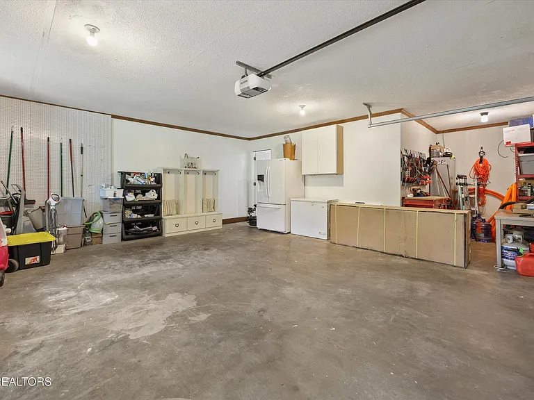 Two car garage interior at 11016 Calloway View Dr